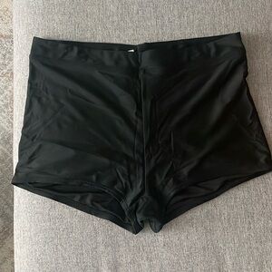 ✨EUC Worn 1x Madewell Swim Shorts, black✨